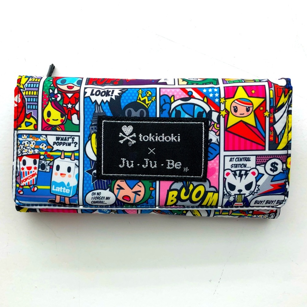 Tokidoki x Ju-Ju-Be kawaii trifold wallet NWOT